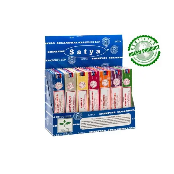 Satya Sai Baba Incense - Scented Fragrance Pack for Aroma Freshening
