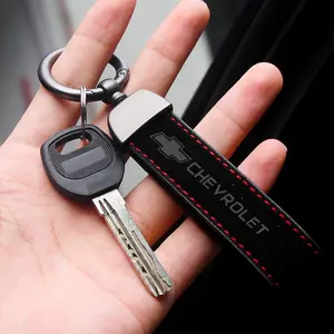 Chevrolet Car Keychain, Convenient Personalized Key Ring, Creative Key Holder, Exclusive Car Key Ornament, Modified Key Chain, Anti-Loss Accessory, Key Fob
