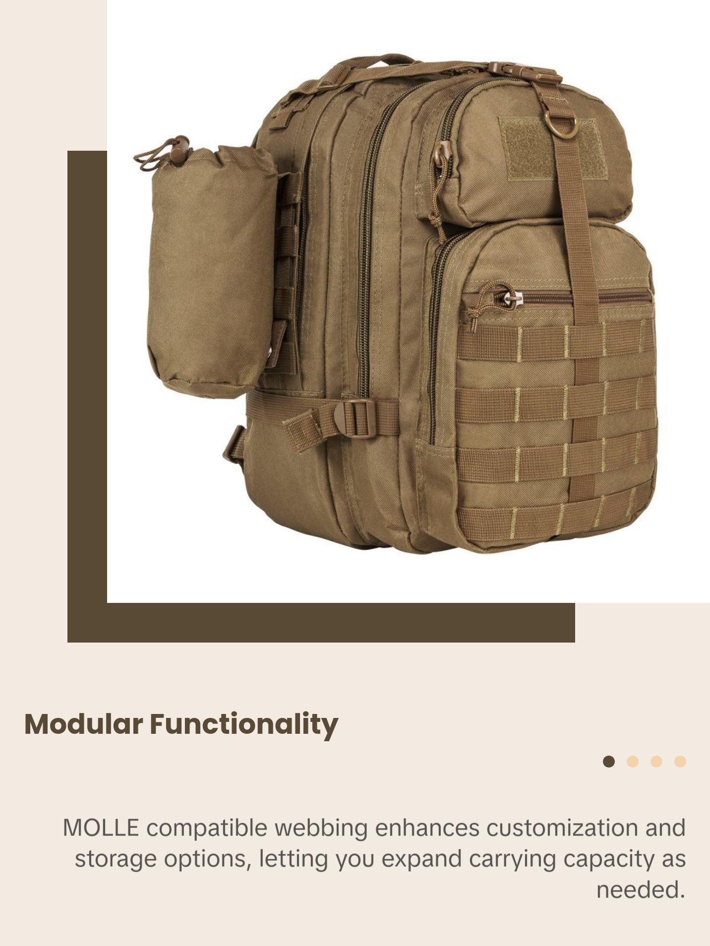 Vism Tactical Sling Backpack Vism Tactical Sling Backpack