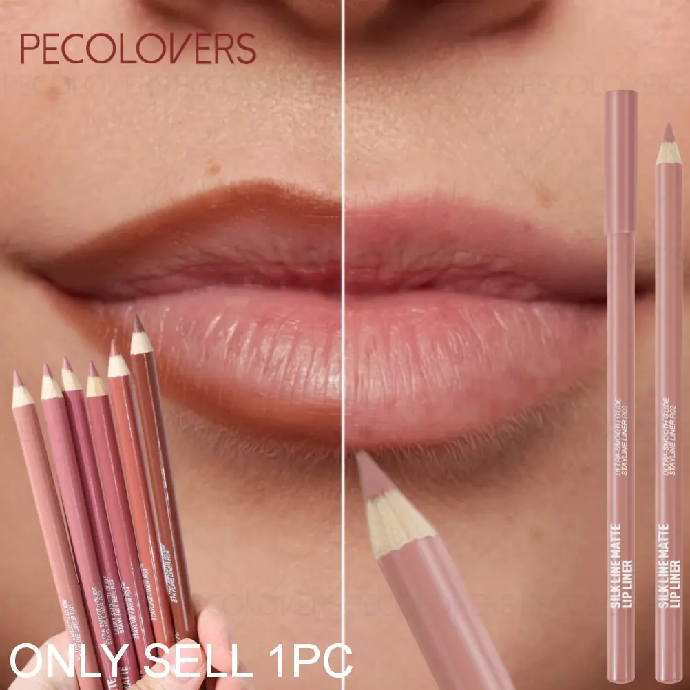 1PC Long - Lasting Lip Liner Singles - Non - sticky Nude Color, Smooth Application, Precise Definition of Full and Personalized Lips, Essential for Daily Makeup, Exclusive for Makeup Enthusiasts