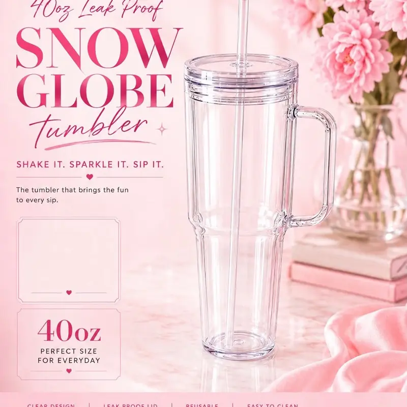 40 oz Personalized Tumbler – Customized Live