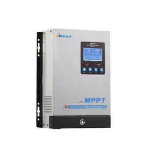 80A MPPT Solar Charge Controller 12V24V48V AGM Sealed Gel Lithium Lifepo4 with LCD Display Power Electronics Energy Installation Wireless