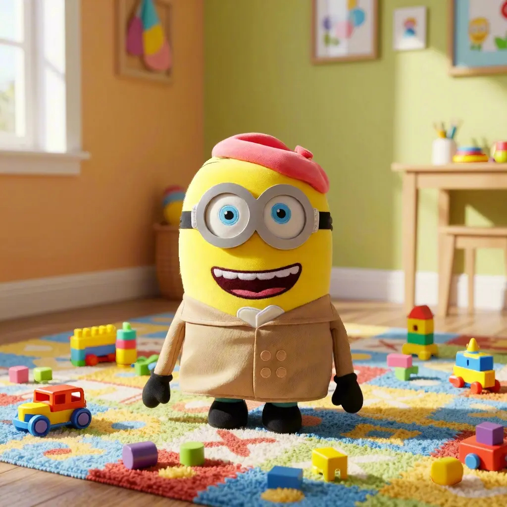 Miniso Minions & Big Monster Series No.10 Plush Doll Cute Cartoon Toy Gift for Girls