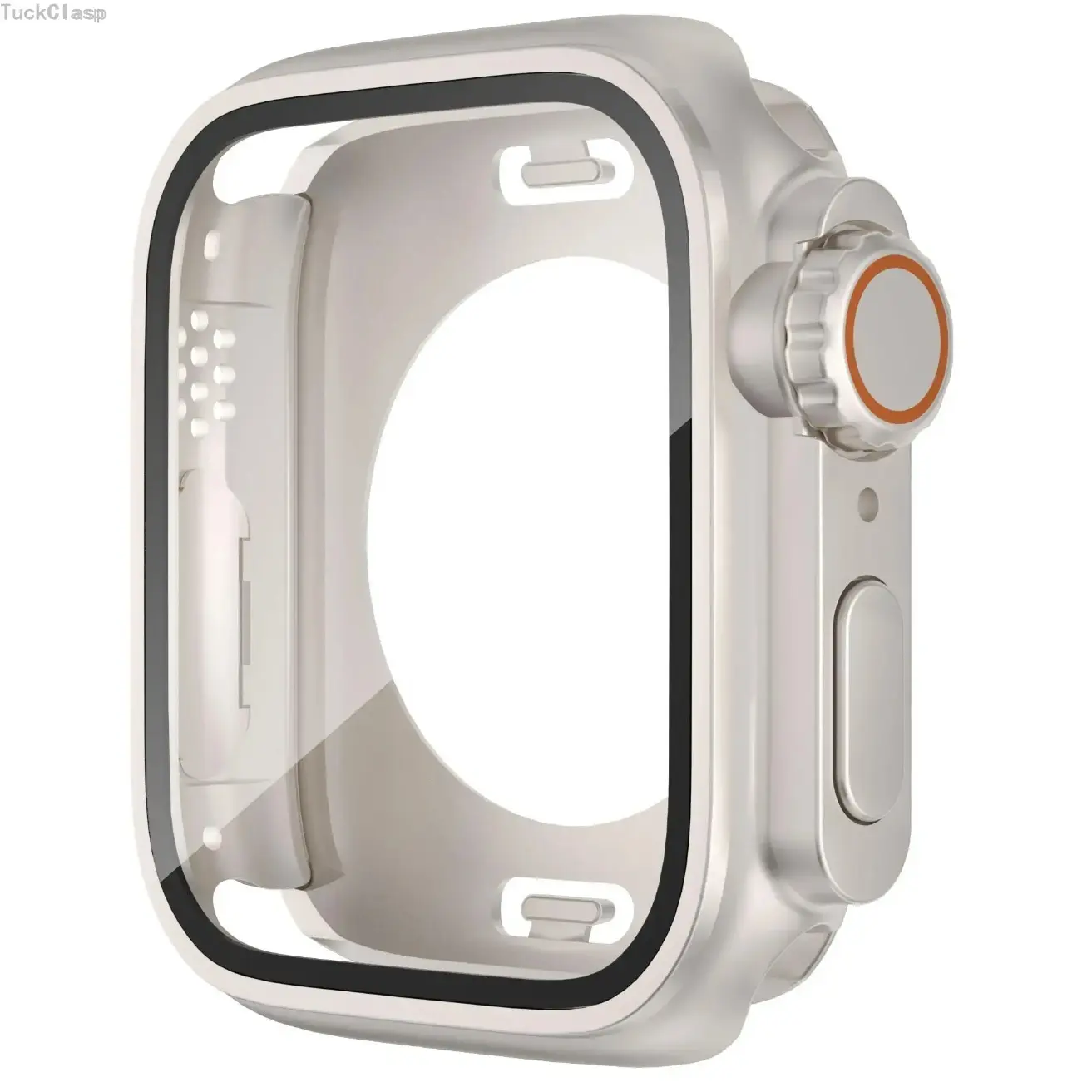 Waterproof Dustproof Protective Case for iWatch, Full Coverage Protective Cover Compatible with iWatch 40mm 41mm 44mm 45mm, Durable Scratch-Resistant Smartwatch Protector for Everyday Use