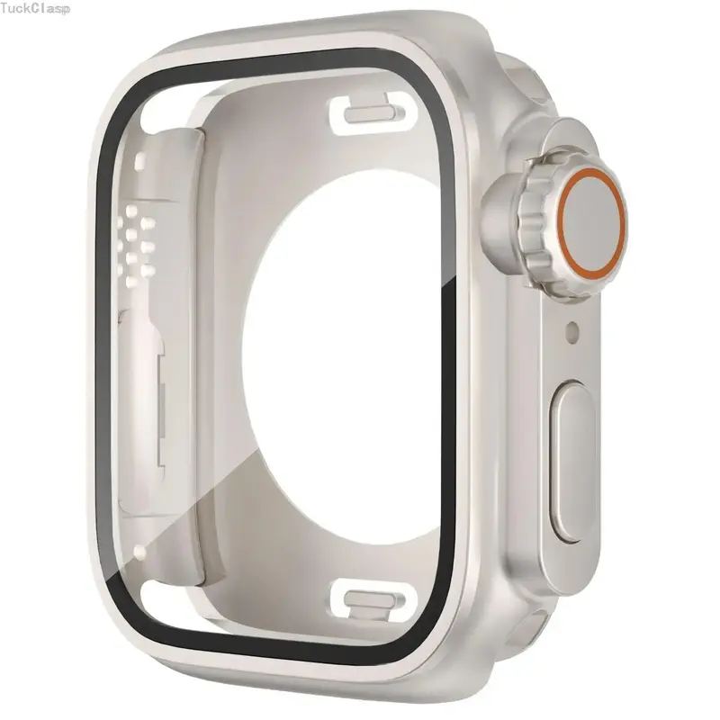 Waterproof Dustproof Protective Case for iWatch, Full Coverage Protective Cover Compatible with iWatch 40mm 41mm 44mm 45mm, Durable Scratch-Resistant Smartwatch Protector for Everyday Use