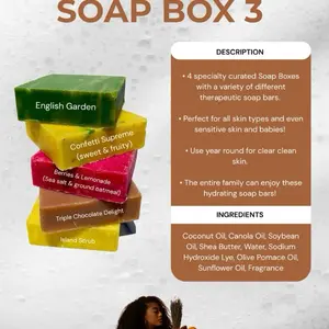 Soap Box – 6 Piece Handcrafted Bar Set