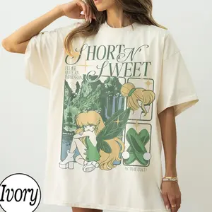 Vintage #TinkerBe Short N Sweet Shirt, Fairy Tee, Retro #Tinkerbe Anime Shirt, I Leave Quite An Impression Shirt, Fan Gift FZN6W