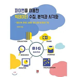 Big data collection, analysis and visualization using Python (Korean Edition) by Lee Won-Ha (Paperback) - Used