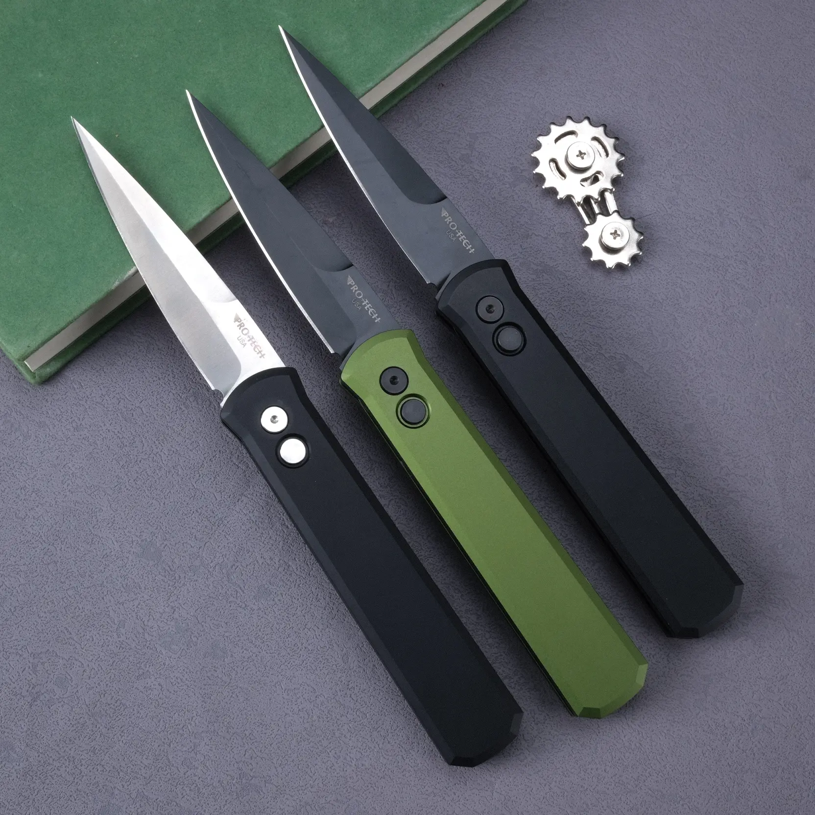 920 outdoor folding knife, pure aluminum handle, D2 high hardness corrosion-resistant steel, DC tool for driving, camping and fishing, the best gift.