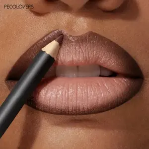 1PC Long-Lasting Lipstick Lip Liner Pen Matte Nude Color Lip Liner Pencil Matte Effect Multi-Color Options for Everyday & Special Events, Cosmetic Lip Liner Makeup