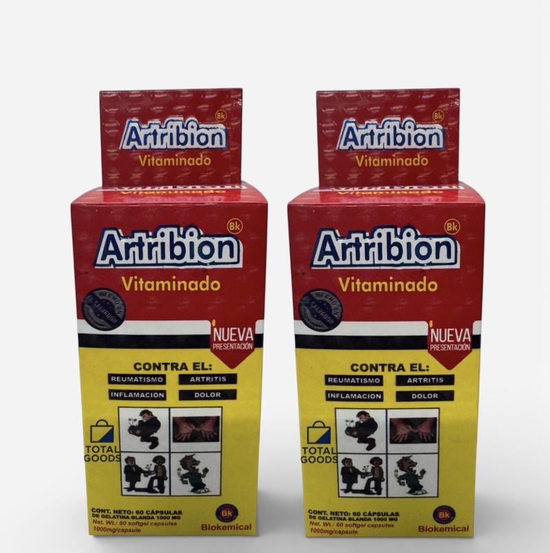 2 Pack Artribion Vitaminado 60 Capsules