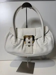 Pre-owned Celine Leather Shoulder Bags white shoulder bag CE10JX