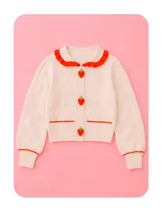 STRAWBERRY SWEETHEART CARDI 🍓