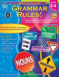 USED-Grammar Rules!, Grades 3 - 4: High-Interest Activities for Practice and Mastery of Basic Grammar Skills by Prince Wallaker, Jillayne (Paperback)