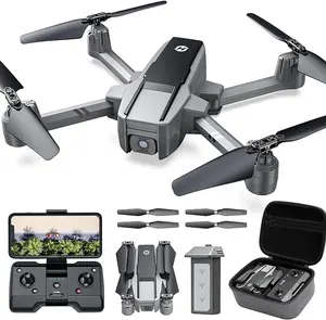 Holy Stone HS440D Drones with Camera for Adults 4K, Foldable GPS Drone with 19Mins Flight Time, Auto Return, Follow Me, Waypoints, 5G Transmission, Under 249g Easy for Beginners Accessories Portable Adjustable Fpv Lens