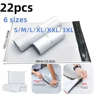 22 Shipping Bags, Durable Wear-Resistant Leak-Proof Envelopes, Multi-Purpose Safe Packaging, Ideal for Clothing and Gift Wrapping