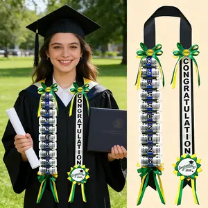 Class of 2026 Ribbon Lei Kit – DIY Graduation Garland, Party Decor & Gift Idea