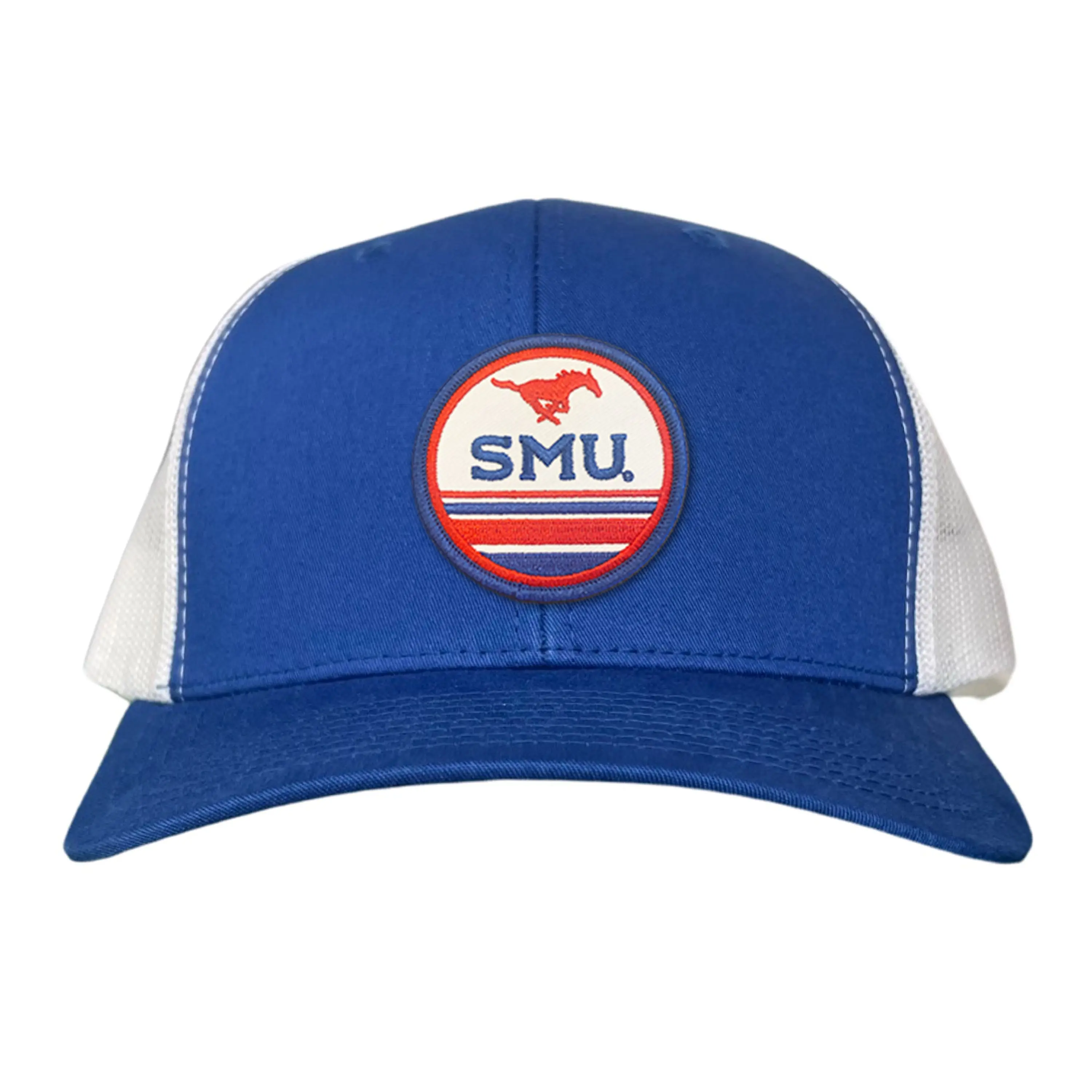 SMU Pony SMU Circle Patch Hats  / 119 / SMU009 / MM