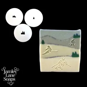 Tiny Trees 3 Piece Disc Set for XL Soap Dough Extruders