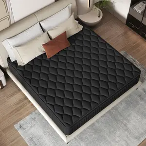 12'' 14'' Inch Hybrid Mattress With Memory Foam And Pocket Spring Breathable And Cooling In A Box