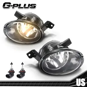Pair Fog Lights Front Bumper Lamps Fit For 2010-2014 Volkswagen VW Golf Jetta