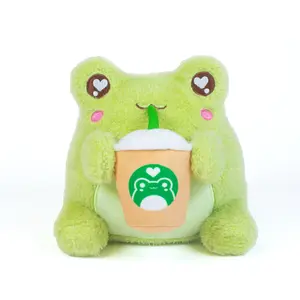 Cuddle Barn PlushGoals - Lil Coffee Sippin' Wawa (Scented)