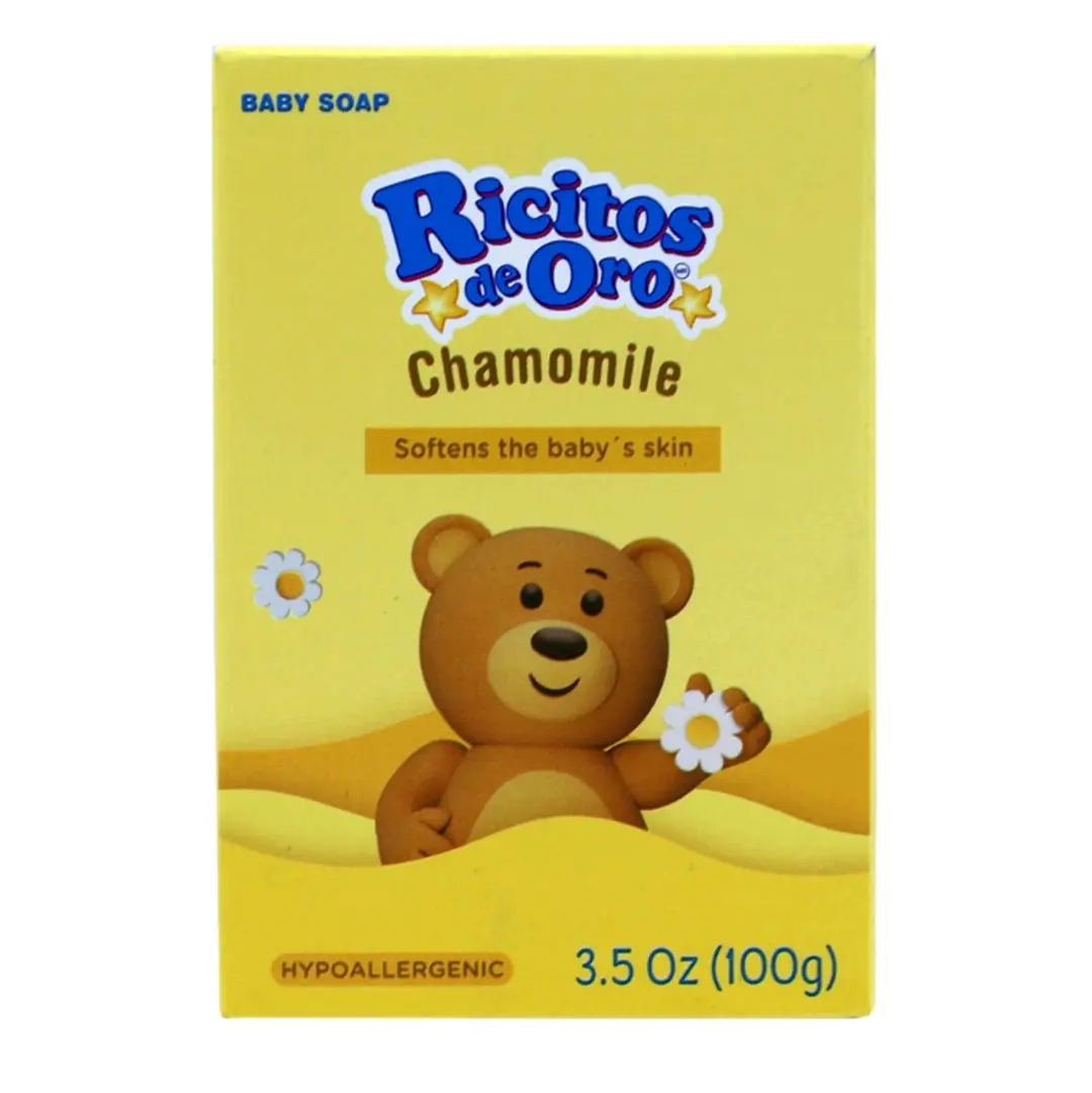 Risitos de Oro Hypoallrgenic Chamomile Baby Soap - Gentle Care Moisturizing