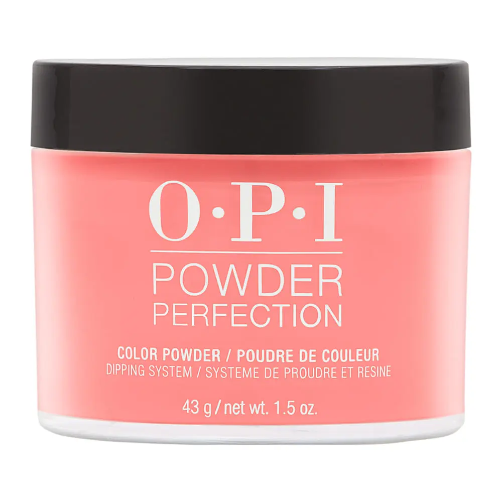 OPI Powder Perfection Acrylic Nail Dipping System Color Powder - DPH70 Aloha From OPI, 43g/1.5oz Cosmetic Manicure Shimmer Product, Polish