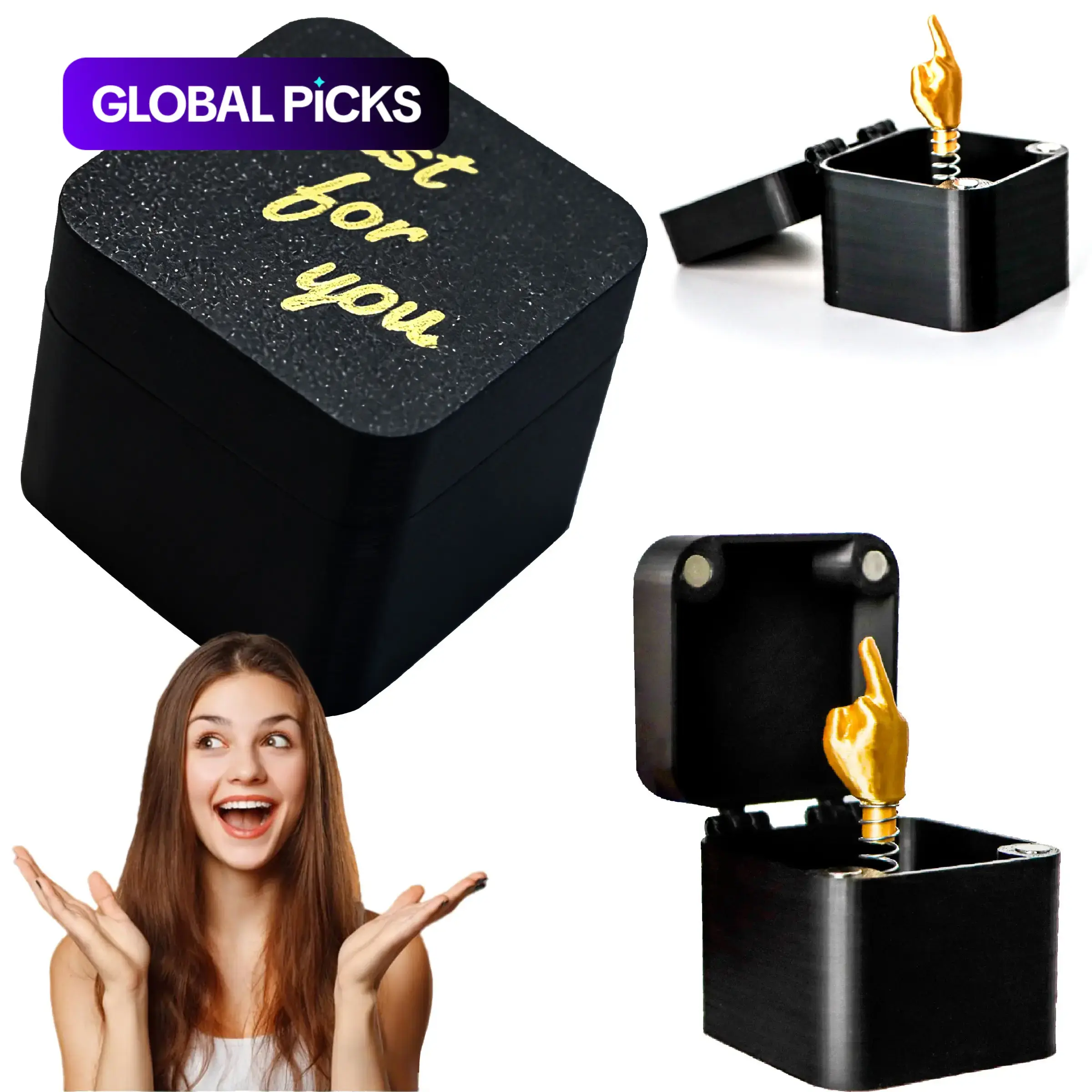 Valentine's Day Prank Gesture Gift Box, Fun Holiday Joy and Humor Themed Gift Box, Unique Valentine's Day Present, Party Gifts, Funny Gag Gifts, Novelty Gift, Model 002 #GLOBAL PICKS