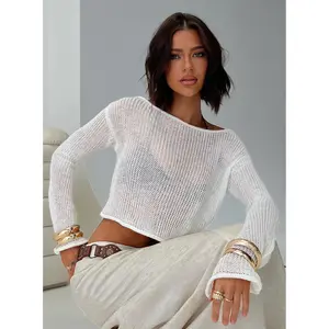 Cafe Pari Sweater White Cafe Pari Sweater White