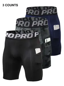 Men's Letter Print Boxer Brief, Quick Drying Breathable Underwear Bottoms for Daily Wear, Men's Underwear for All Seasons