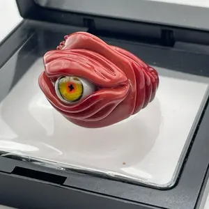 Rust x hypnotoad eye milli ring