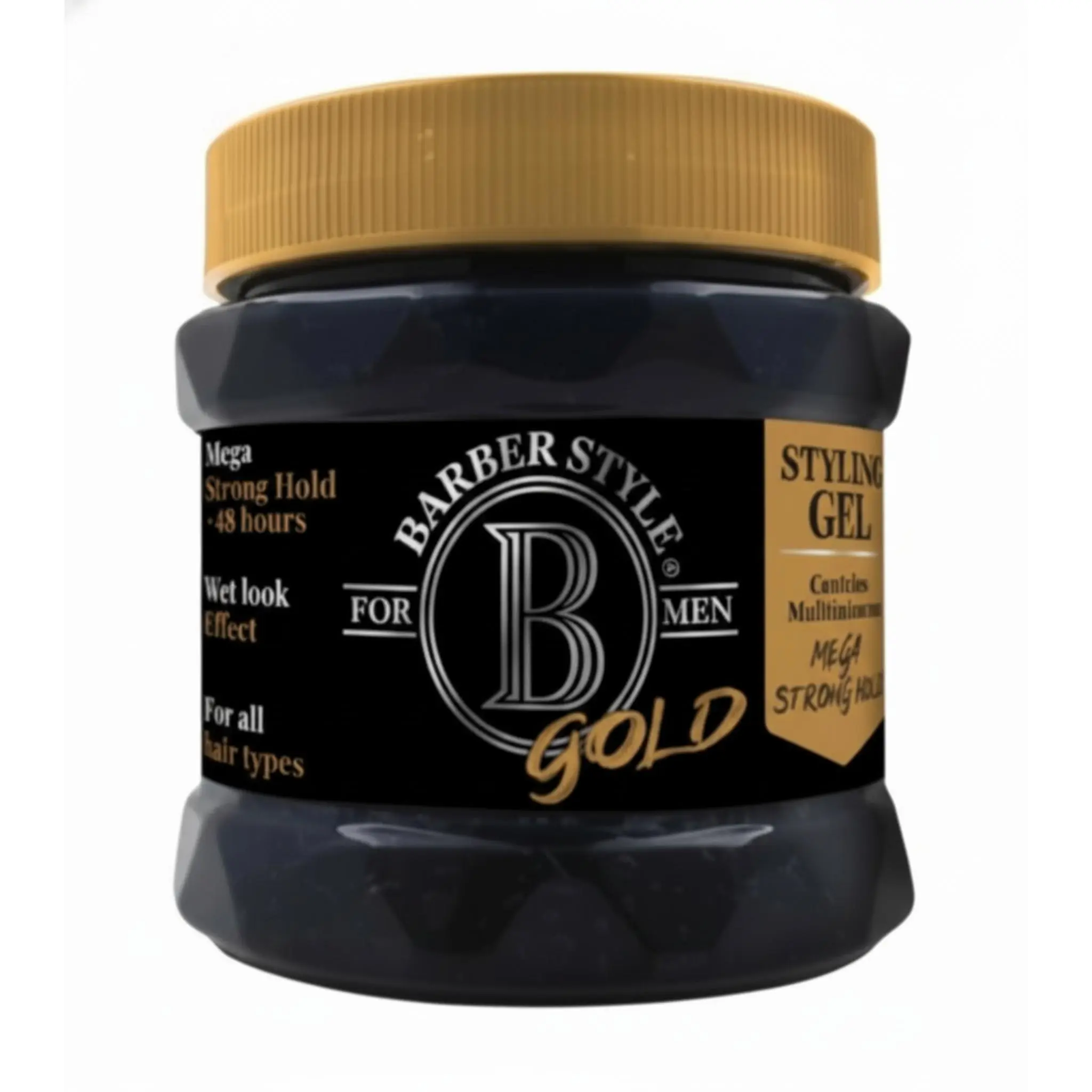Barber Style Gel Gold 200g (7.05oz)