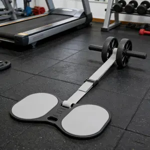 Automatic rebound ab roller with adjustable resistance, heavy-duty 330lb load-bearing. Non-slip surface and thick EVA knee pad protect joints. With unisex exercise guide for home ab training, compact portable for full core workout.