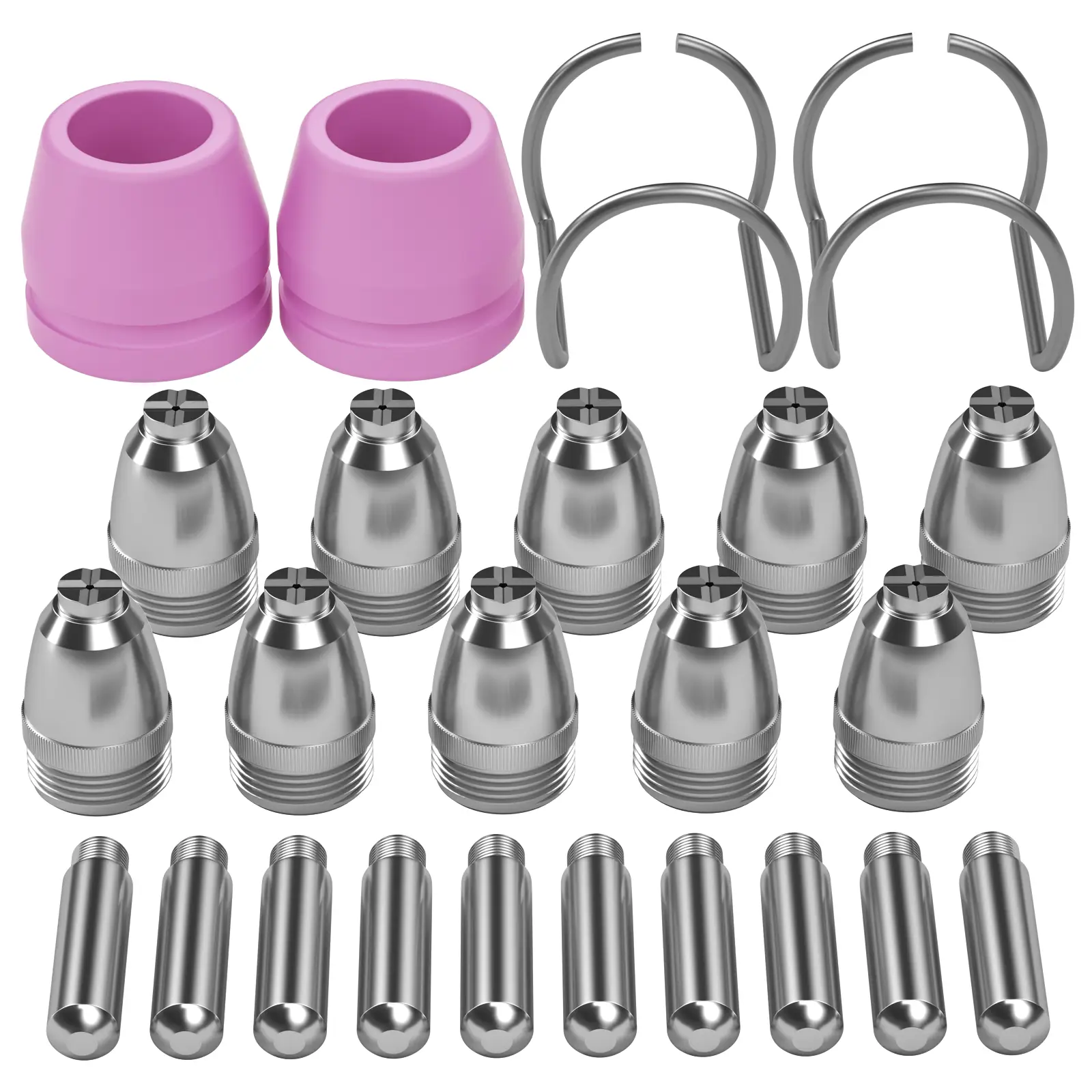 ARCCAPTAIN AG-60 Plasma Cutter Torch Consumables, .040'', .045'' SG-55 AG-60 WSD-60 Plasma Cutter Accessories for ARCCAPTAIN CUT55/CUT55PRO Tool Indus