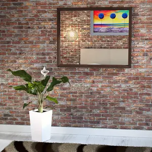 Modway Tracy Mirror in Cappuccino