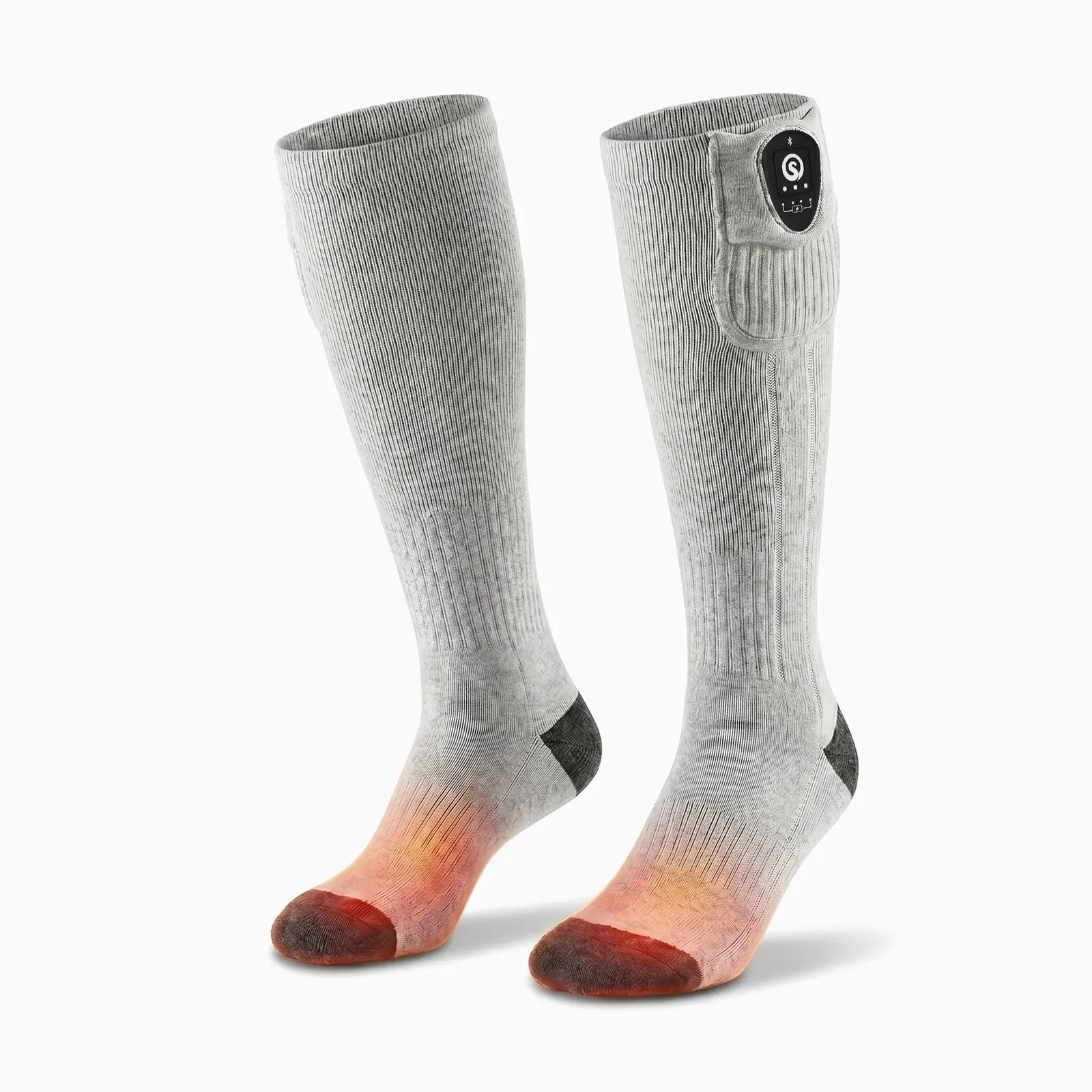 Bluetooth Heated Socks for Men Women, Rechargeable Winter Warm Socks for Family Emergency Kit, Cold Weather, Power Outage, Outdoor Work, Skiing & Travel