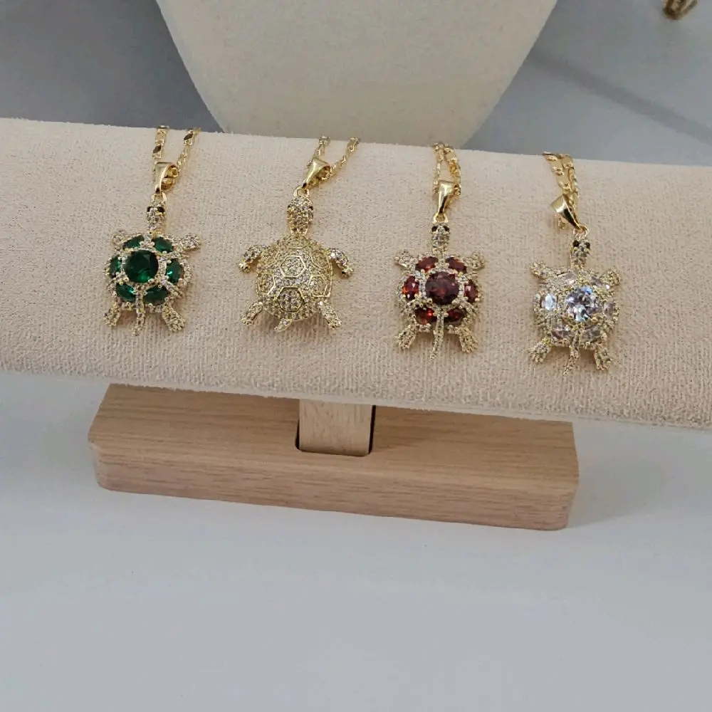 (48) #1 Turtle and chain 18 inches 14K Gold laminated. (48) #1 Turtle and chain 18 inches 14K Gold laminated.