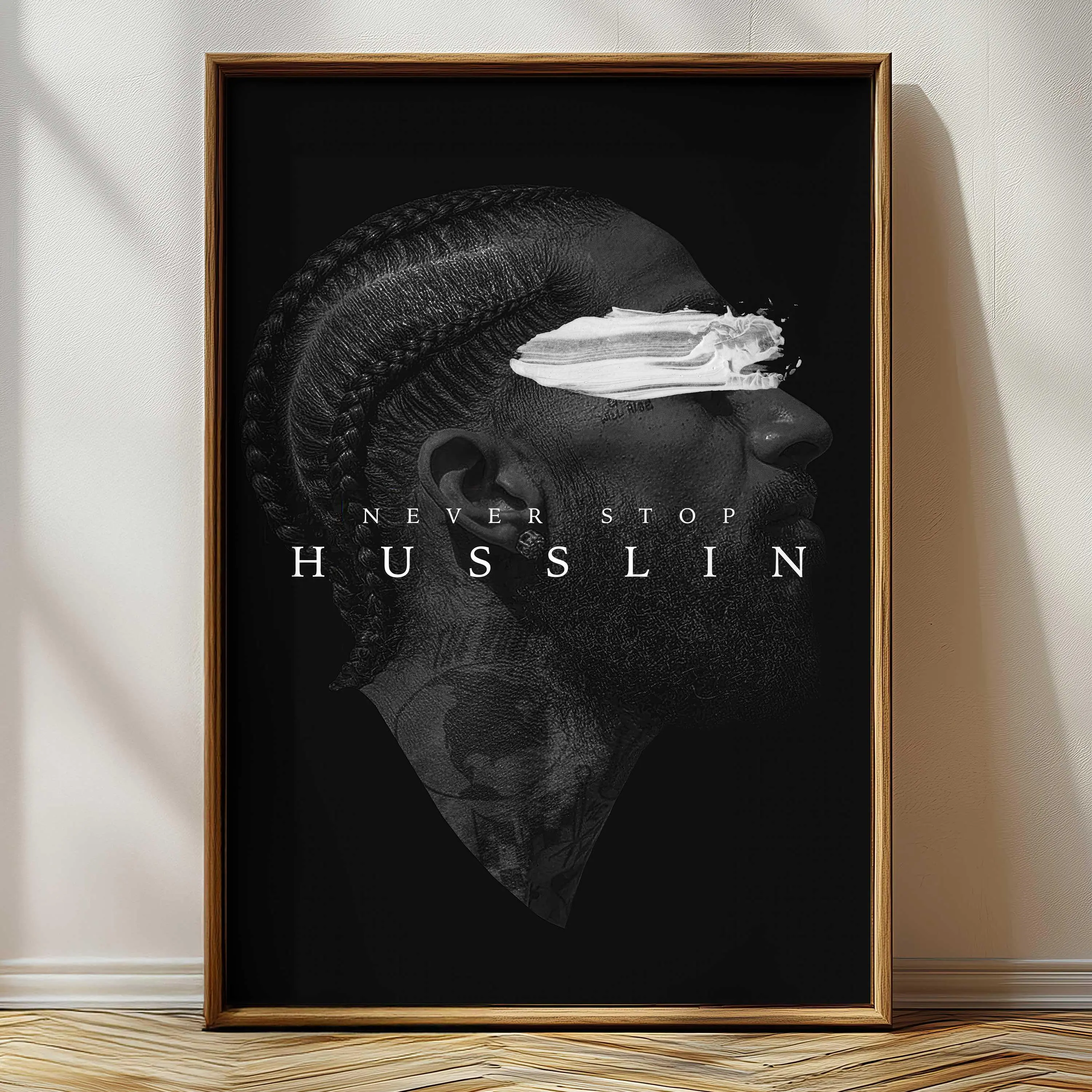 Nipsey Hussle | Motivation Print, Motivational Office Decor, Inspirational Posters, Entrepreneur Wall Art, Printable Office, Hip Hop Art POSTER