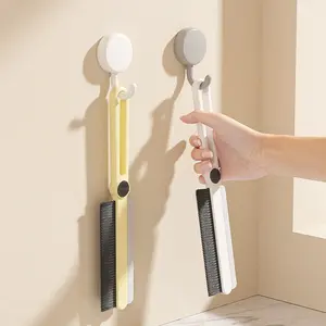 Multifunctional long-handled crevice brush, a cleaning tool for hard-to-reach corners, with hard bristles for cleaning bathrooms, toilets, and recessed areas