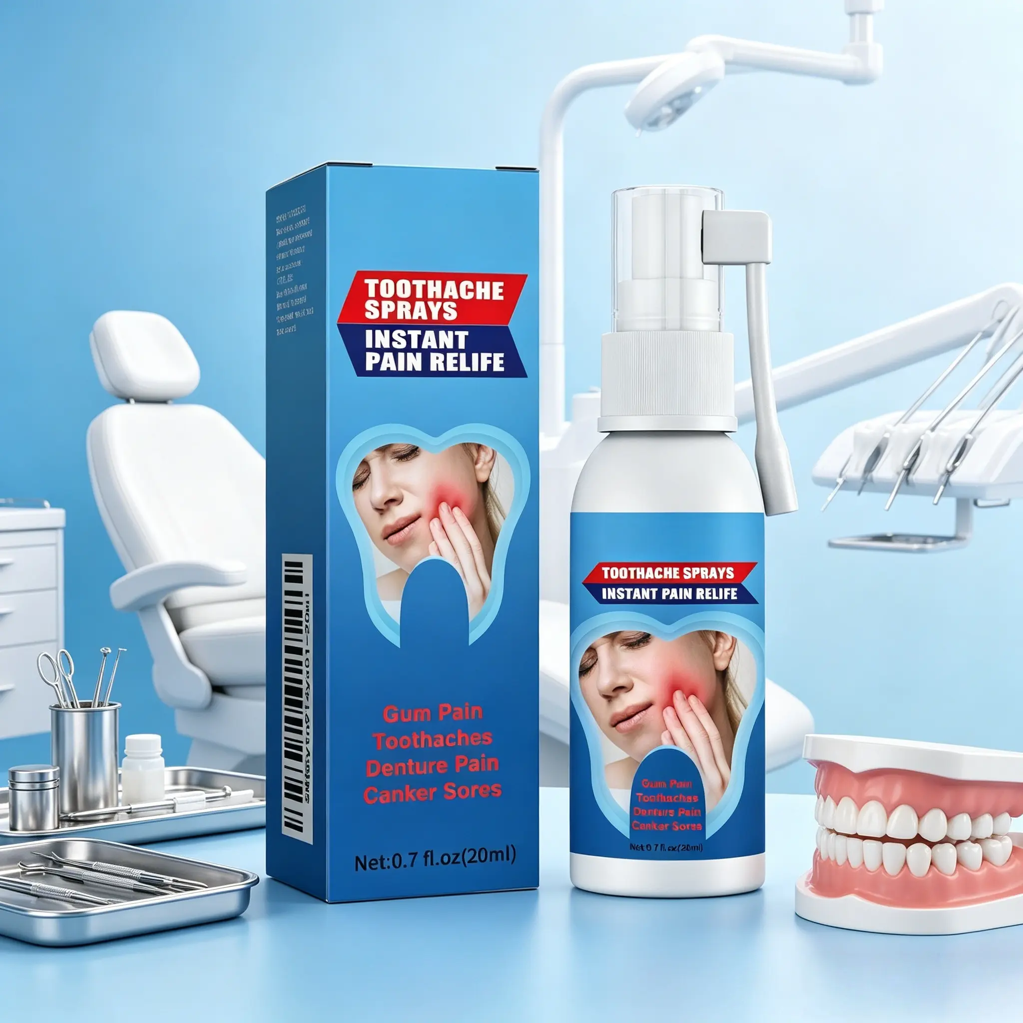 Oral Care Spray – Prevents Tooth Decay & Reduces Gum Swelling. Gentle Formula for Daily Use