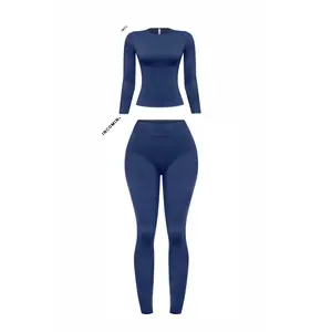 Women's Comfy Two Piece Set - Perfect for a Relaxing Day at Home - Top, Womenswear
