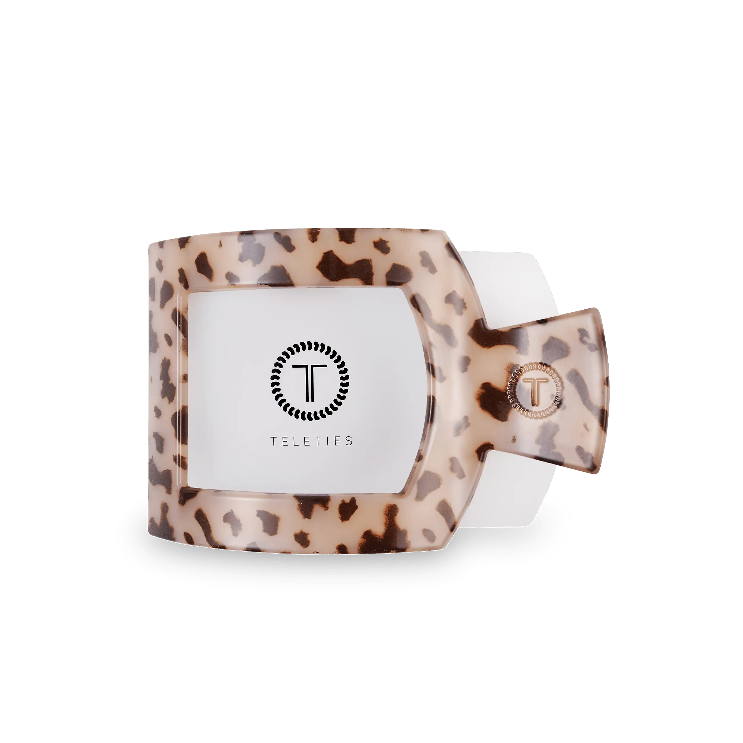 Blonde Tortoise Medium Flat Square Hair Clip Blonde Tortoise Medium Flat Square Hair Clip