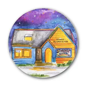 Starship Records and Tapes Coaster
