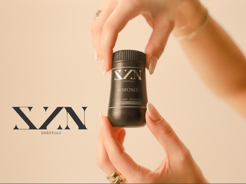 SZN Essentialz (SMOKE) -  Hair Texture Powder Giving Hair a Natural Matte Finish Volumized Look with an Amazing Scent. Luxury Lightweight Haircare