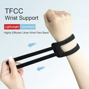 TFCC Support Wristband for Sports Elastic Wrist Brace Yoga Badminton Tendonitis Pain Relief Recovery