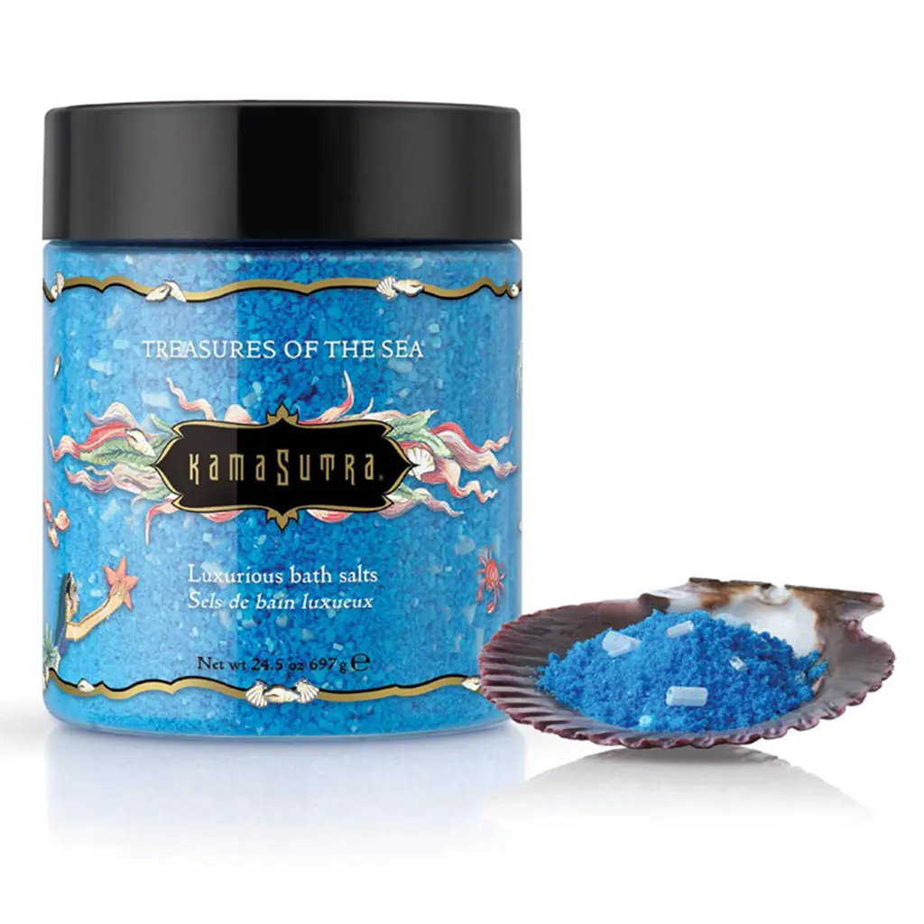 Treasures of the Sea™ Luxury Relaxing Bathsalt, Body Care Bath Salts with Scent for Bath & Shower Use