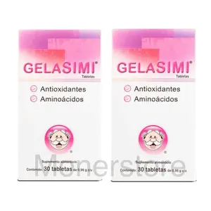 Gelasimi Antioxidants Amino Acids (30 tablet) Supplement for Hair and Nails 2 pack Healthcare Edible