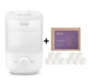 LEVOIT Classic 160 Top Fill Humidifiers for Bedroom, 2.5L 26db Quiet Cool Mist Air Humidifier for Home Baby Nursery & Plants, Classic 160 and Filter