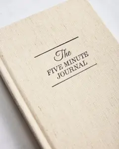 Intelligent Change - The Five Minute Journal Linen - Ivory